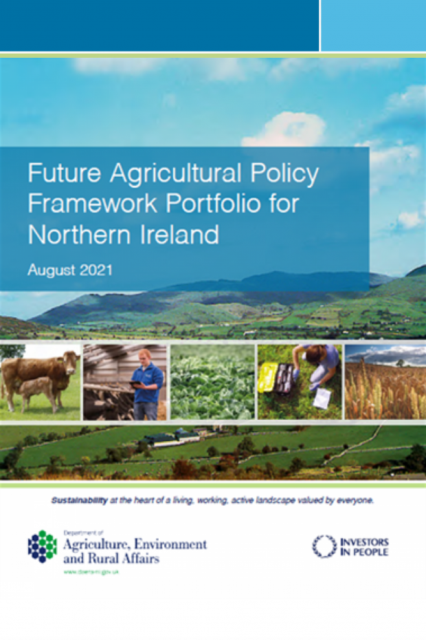 Future Agricultural Policy Framework Portfolio for Northern Ireland - August 2021