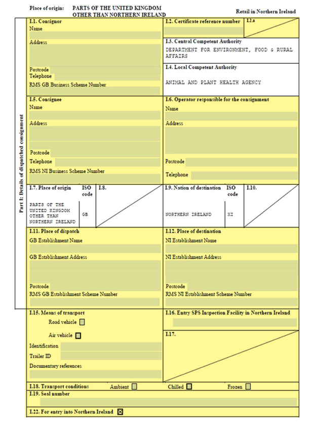 Model general certificate - Part 1